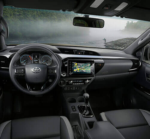 Hilux interior
